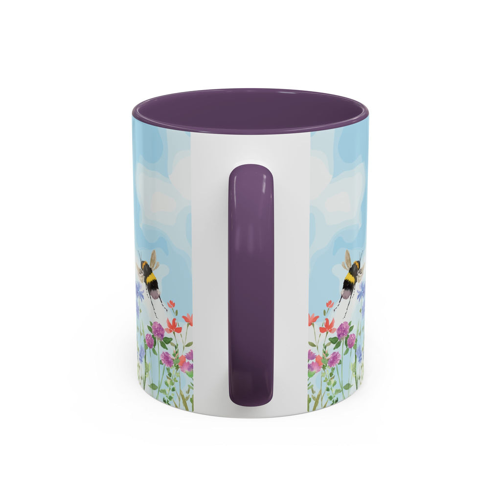 Butterfly and wildflower meadow Mom Mug | Accent Coffee Mug | Gift for Mom | Mothersday Gift