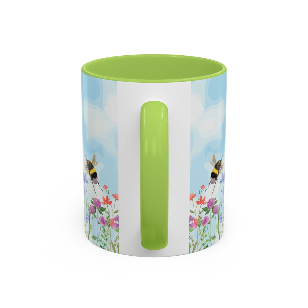 Butterfly and wildflower meadow Mom Mug | Accent Coffee Mug | Gift for Mom | Mothersday Gift