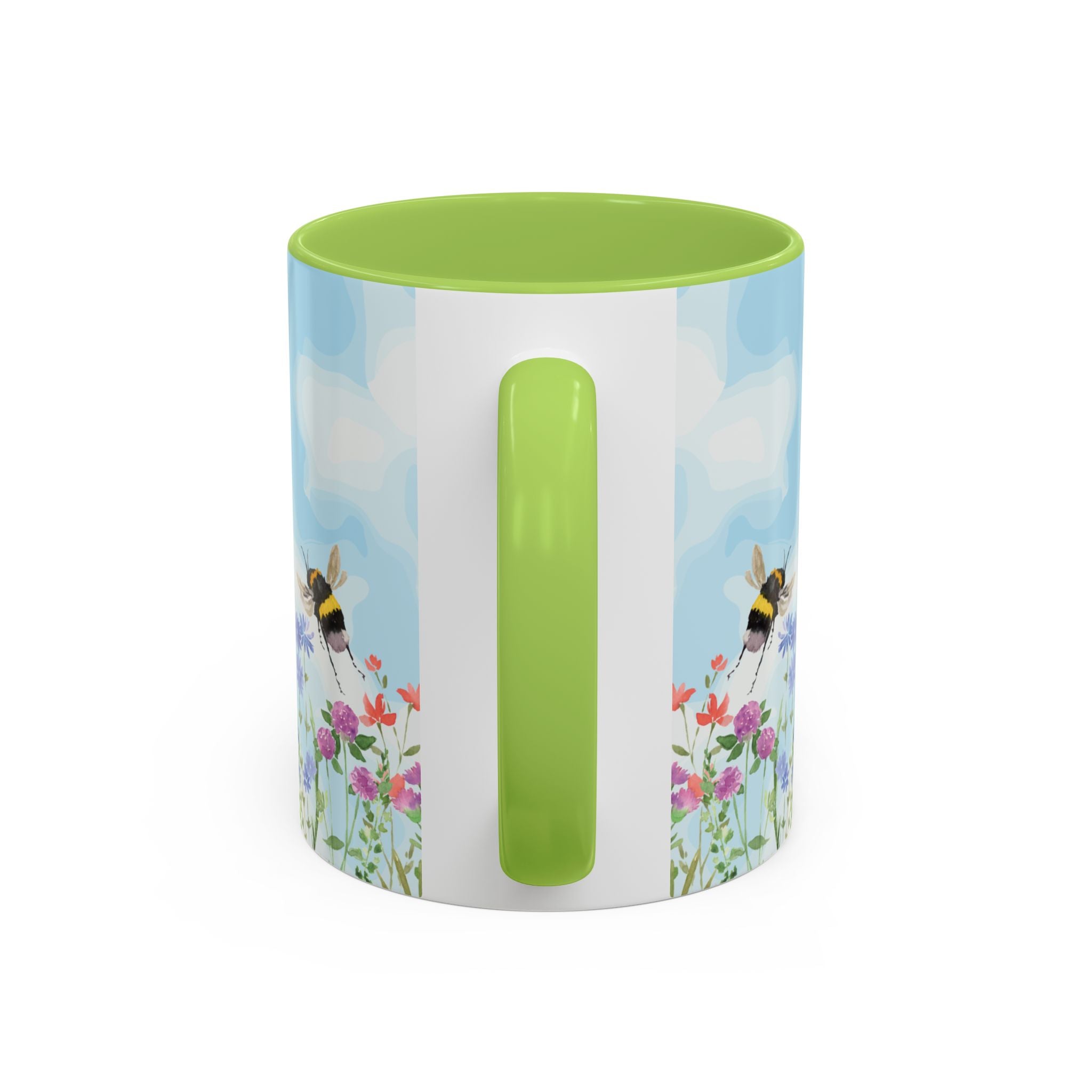 Butterfly and wildflower meadow Mom Mug | Accent Coffee Mug | Gift for Mom | Mothersday Gift