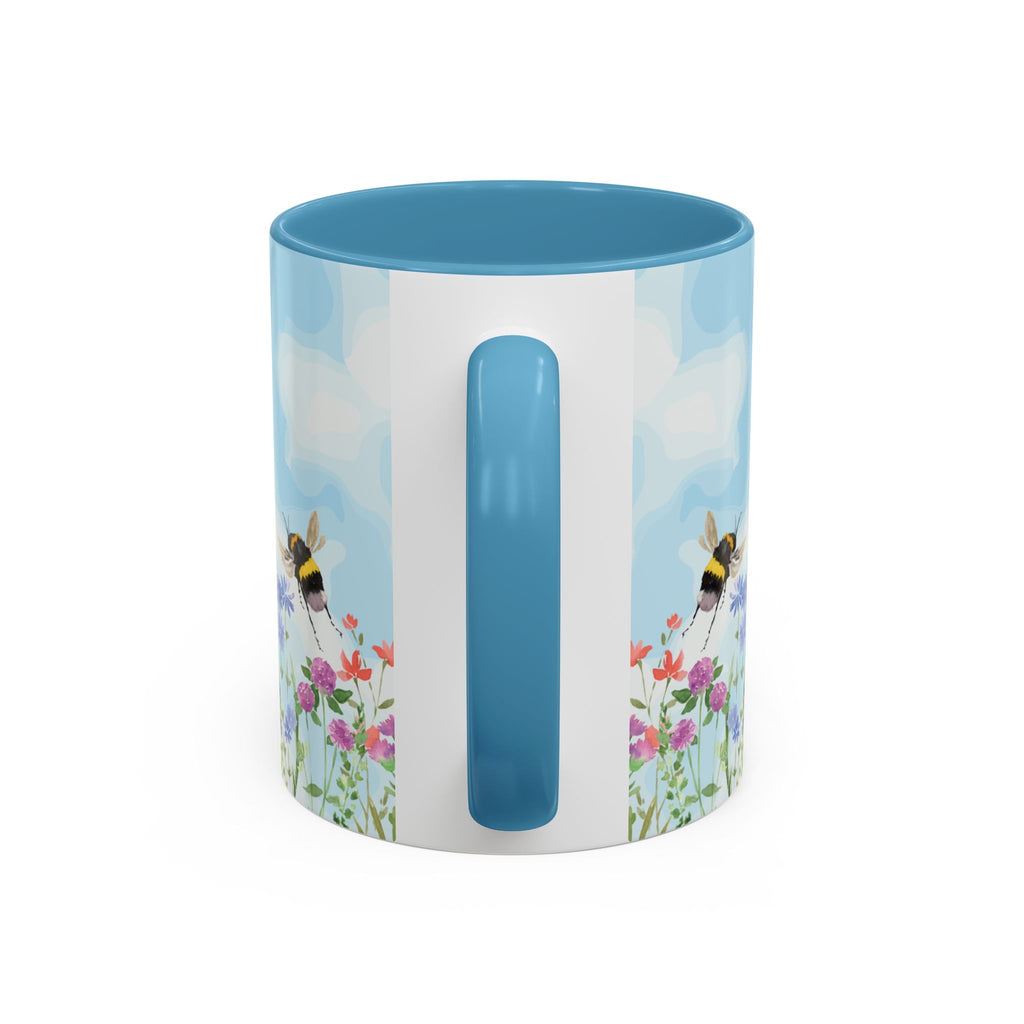 Butterfly and wildflower meadow Mom Mug | Accent Coffee Mug | Gift for Mom | Mothersday Gift