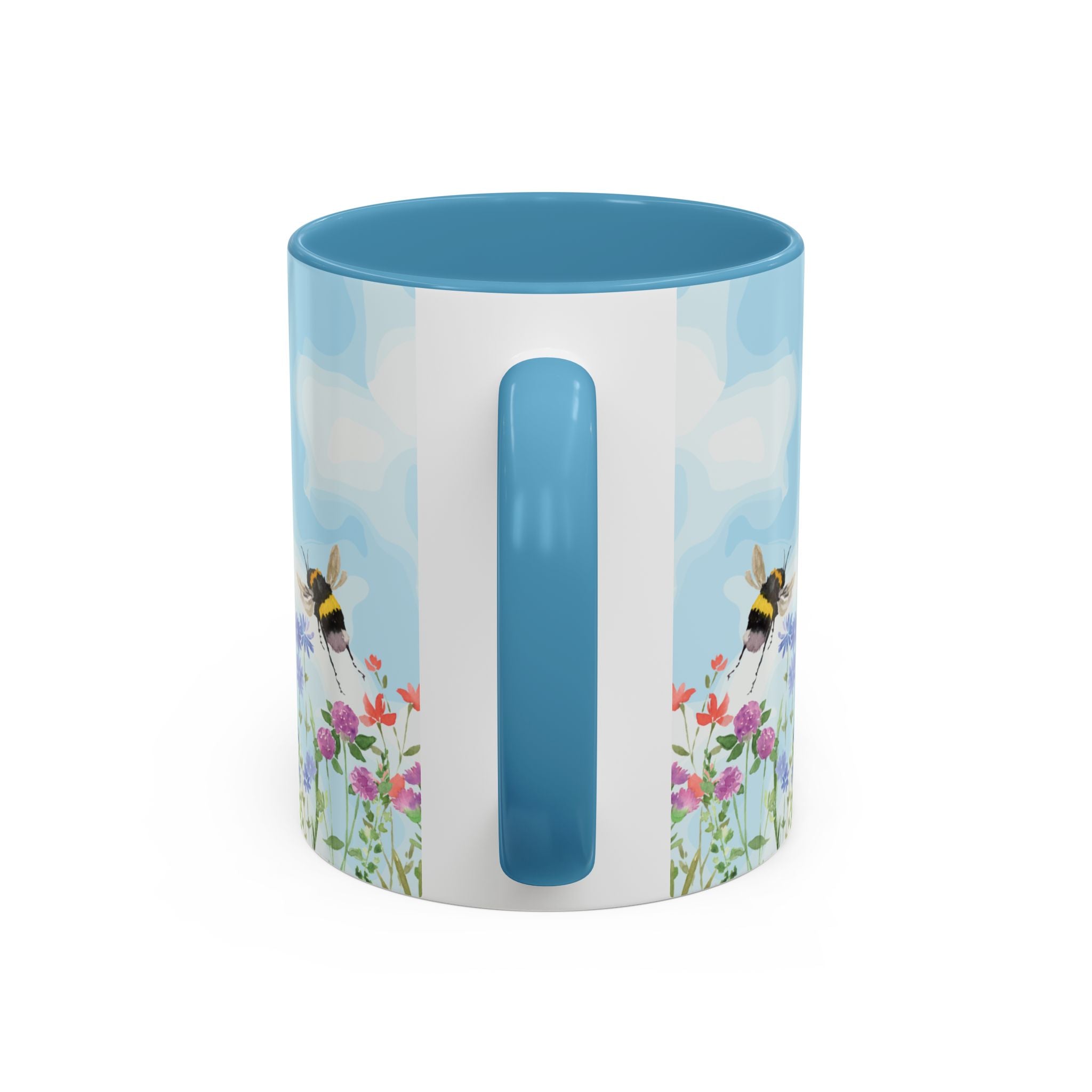 Butterfly and wildflower meadow Mom Mug | Accent Coffee Mug | Gift for Mom | Mothersday Gift