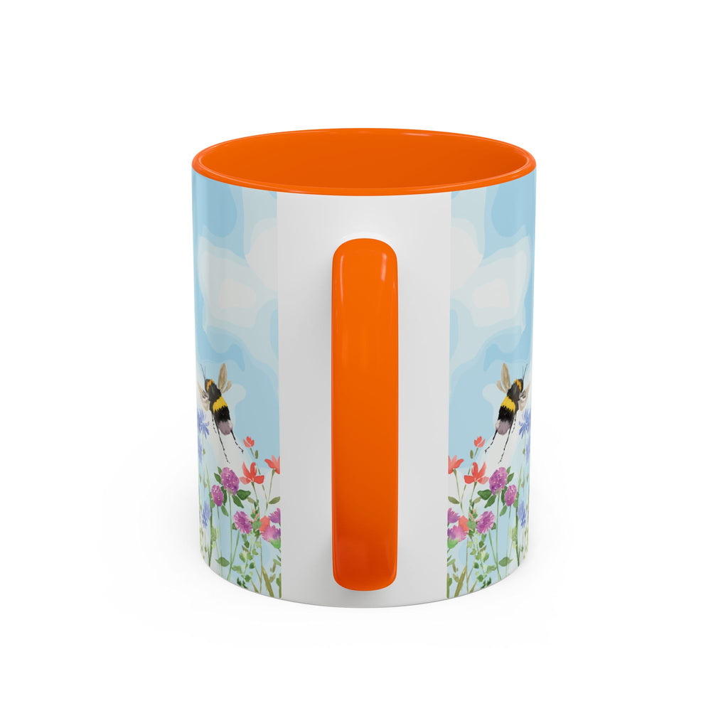 Butterfly and wildflower meadow Mom Mug | Accent Coffee Mug | Gift for Mom | Mothersday Gift