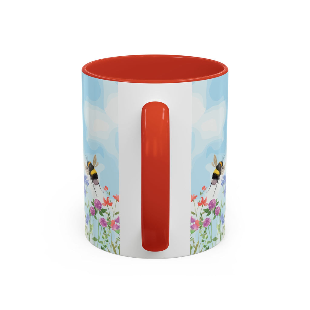 Butterfly and wildflower meadow Mom Mug | Accent Coffee Mug | Gift for Mom | Mothersday Gift