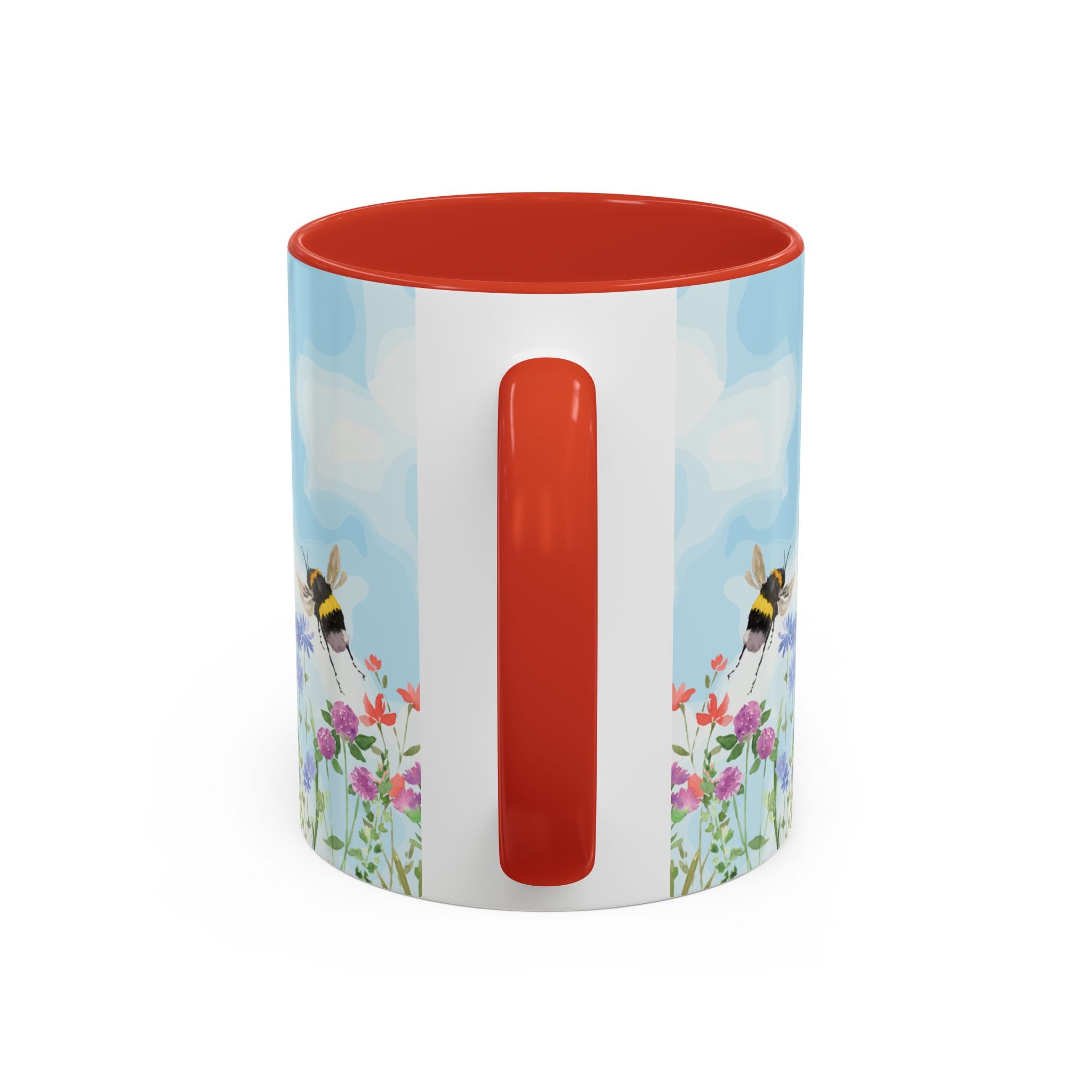 Butterfly and wildflower meadow Mom Mug | Accent Coffee Mug | Gift for Mom | Mothersday Gift