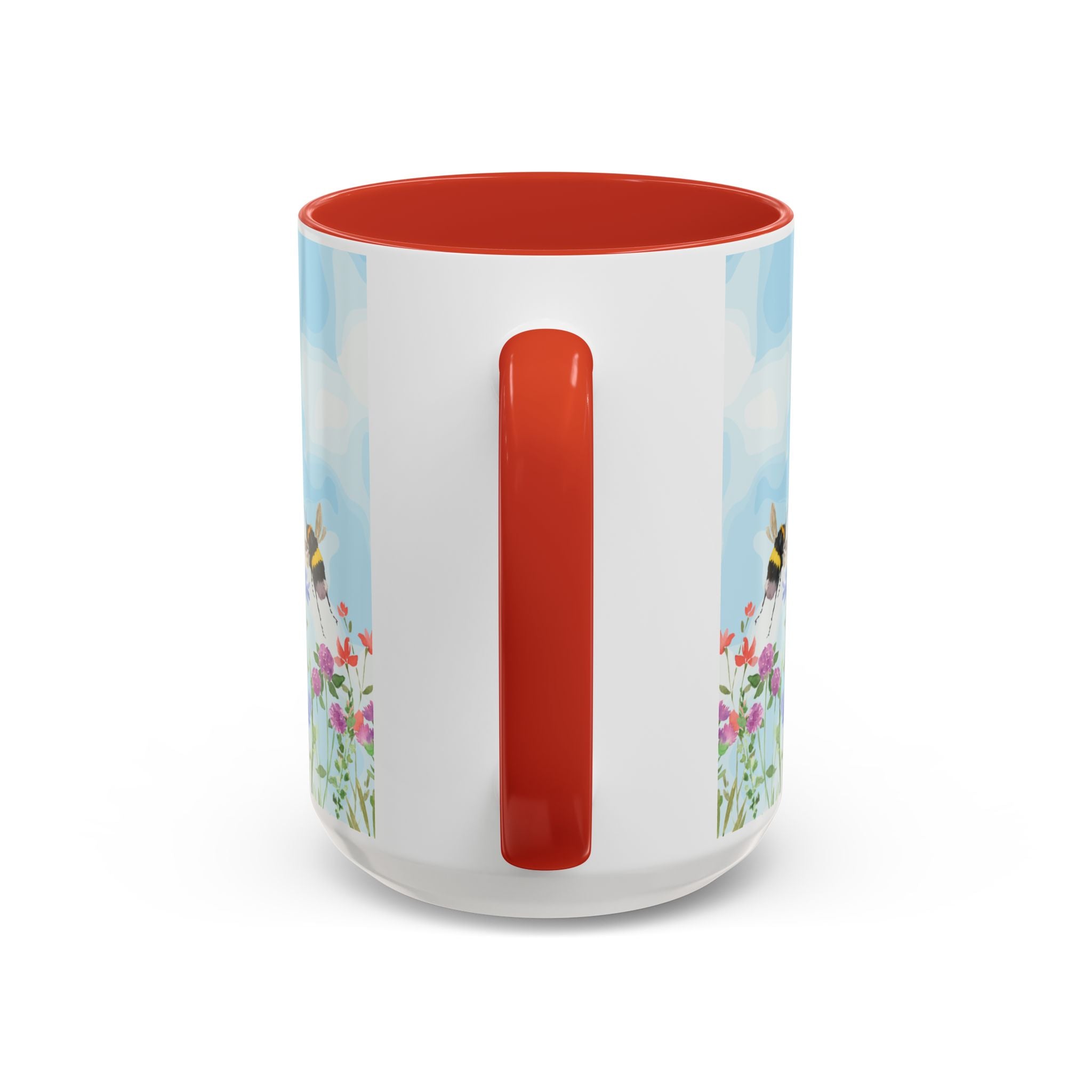 Butterfly and wildflower meadow Mom Mug | Accent Coffee Mug | Gift for Mom | Mothersday Gift